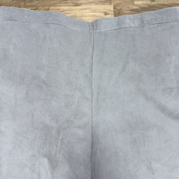 NEW Alfred Dunner Corduroy Pants Comfort Elastic Waist 18P Short Light Gray - Picture 6 of 9
